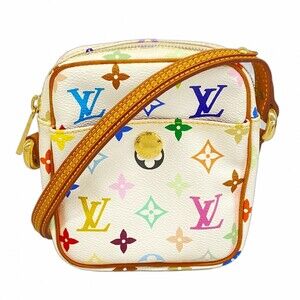 Louis Vuitton Shoulder Bag Monogram Multicolor Rift Bron White
